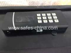 Electronic Safe box for hotel rooms with backlit keypad button and infrared hand-held device