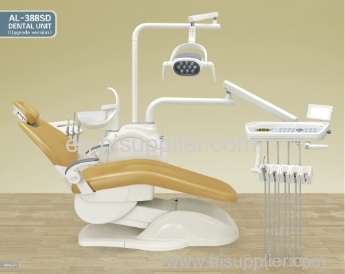 dental equipment chair with novel design with wooden package which can protect goods not to be damamged