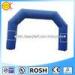 600D Blue Inflatable Start Finish Arch With Velcro Strip Fire Retardant