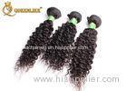 Natural Black 100% Brazilian Human Hair 16-24 Inch Hair Extensions