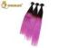 Two Tone Color 16 Inch Brazilian Hair Extensions 100 Virgin Human Hair Weave