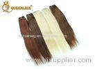 Shedding Free One Donor Peruvian Remy Human Hair No Mixtures Double Weaving Hair