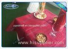 Bordeaux Polypropylene Non Woven Disposable Dish Cloths 50gsm For Carteen Use
