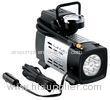 Silver Metal heavy duty portable air compressor 12v180 W Fast Inflation