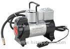 Silver and Black Metal Air Compressor For Car Inflation With Led Light
