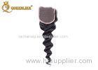 Natural Curl Black #1B Brazilian Hair Lace Closure Tangle Free