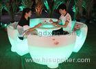 Round Outdoor LED BarFurniture Glowing Rechargeable RGB Light
