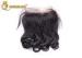 No Tangle No Shedding Virgin Human Hair Lace Closure Natural Black Fumi Hair