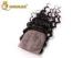 Silk Based Deep Curly Human Hair Lace Closure With Baby Hair