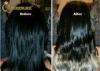 Natural Black 100% Virgin Clip In Hair Extension Silky Straight Human Hair