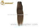 Pre - Bonded 4# Clipping In Hair Extensions Full Head Real Human Hair