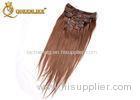 Beauty Dream Girl Light Brown Hair Extensions Clip In Virgin Hair