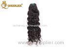 Simplicity Loose Wave / Kinky Curl Cambodian Human Hair For Salon