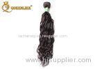 Double Wefted 100% Brazilian Human Hair Extensions Wet And Wavy Virgin Hair