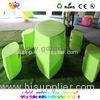 Custom Green Cute Eye Shape Kids Chair And Stool With Colorful Options