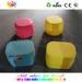 Fashion Design Plastic Yellow Red Blue LED Chair Waterproof IP54
