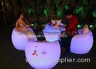 Waterproof Glowing LED Bar Chair Stools for Events with 16 colors changeable