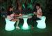 PE Plastic Waterproof Outdoor Chairs And Stools Led Glowing Furniture