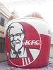 Inflatable KFC Family Bucket / Inflatable Bucket Balloon Of KFC