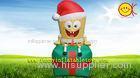 Children Inflatable Advertising Spongebob Christmas Present
