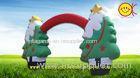 PVC Chirstmas Trees inflatable Advertising Archway For Outdoor Decoration