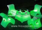 Plastic LED Lighting Kid Chair for Kids Living Room Furniture Set