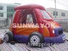 Custom Lovely Carr Inflatable Bounce House Combo With Small Slide For Party Or Events