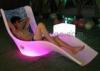 Outdoor Plastic LED Lighting S Shape Lounge Chair with Waterproof IP56