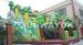 0.55 mm PVC Dinosaur Park Commercial Inflatable outdoor Slide for Promotion