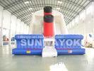 Taitanic Commercial Inflatable Bouncy Slide / Gaint Outside inflatable Games With Jumping Slide