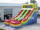 Three Lane Commercial Inflatable Slide With High temperature resistance