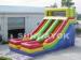 Three Lane Commercial Inflatable Slide With High temperature resistance
