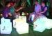 16 Colors Changing Outdoor Waterproof LED Glowing Cube Stool