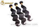 Water Wave / Body Wave Cambodian Human Hair Extension Double Weft