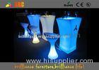 Polyethylene LED Lighting Furniture / Cocktail table for party & exhibition