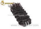 Professional #1B Deep Wave Virgin Hair 8 Inch - 40 Inch Hair Extensions Human Hair