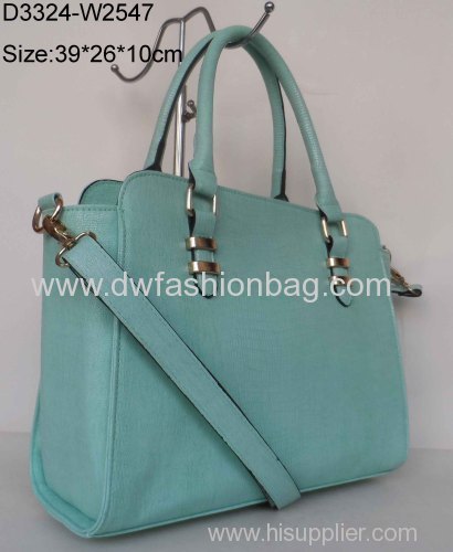 Fashion zipper shoulder bag