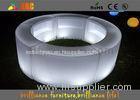 Remote control LED round bar counter / LED wine display table