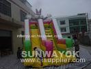 Rent Cut Rabbit Commercial Inflatable Silde With 0.55 mm waterproof PVC