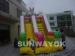 Rent Cut Rabbit Commercial Inflatable Silde With 0.55 mm waterproof PVC