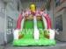 Custom Commercial Blow Up slide With Advertising Inflatable Entrance Arch