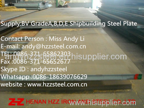 BV B Shipbuilding Steel Plate