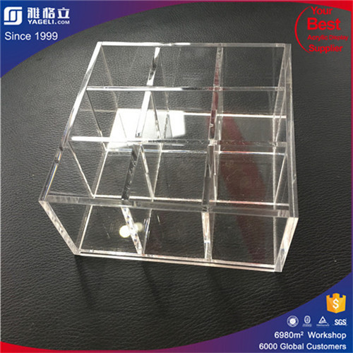 Acrylic counter makeup display Acrylic Lipstick Holder