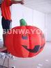 Durable Bright Red Holiday blow up halloween decorations EN71 Approved