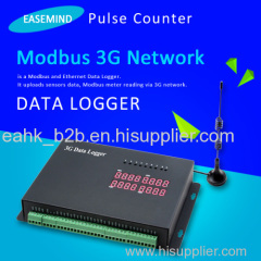 Pulse Counter Modbus 3G Network Data Logger