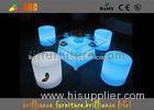 Environmentally friendly PE material Glowing Lounge LED Bar Tables