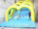 Custom Commercial Giant inflatable bounce house water slide For holiday event