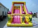 OEM 8M X 4.5M X 6M Commercial Inflatable kids garden slide EN14960 Approved
