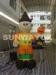 Scarecrow Taking Pumpkin Theme Party Inflatables With Water Proof PVC