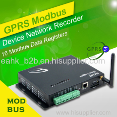 Modbus GPRS Ethernet Data Logger wireless temperature sensor